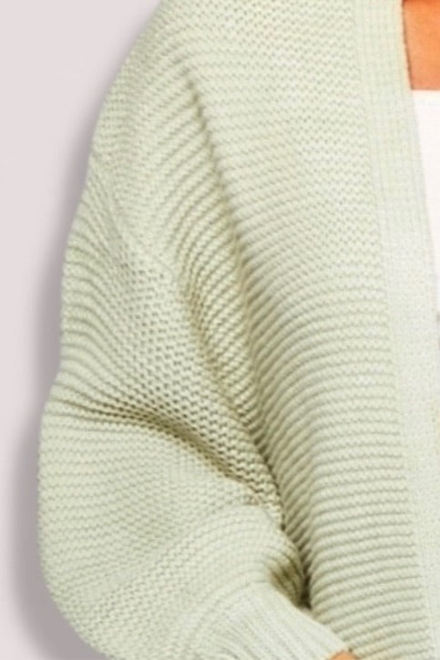Double Pockets Longline Knit Cardigan