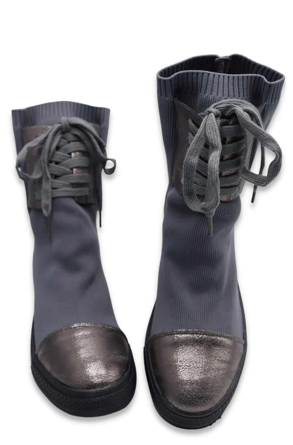 Chelsea Sock Boots Low Heel For Women