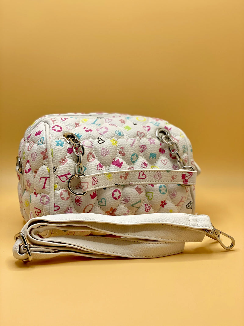 Love Chino Shoulder Mini Handbag – FashionBaw™