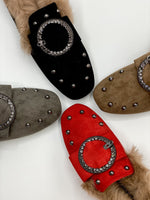 Faux Fur Loafers 