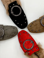 Faux Fur Loafers 